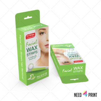 Custom Wax Strips Packaging Boxes UK
